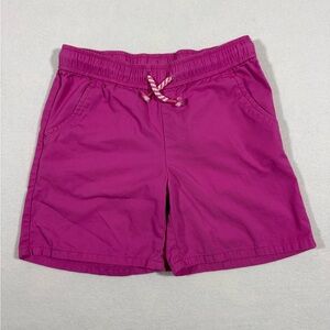 Cat & Jack Girls Hot Pink Drawstring Shorts Size M 7/8
